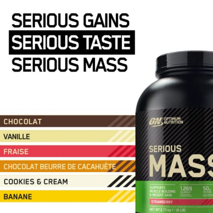Unlock Your Muscle-Building Potential with Optimum Nutrition Serious Mass