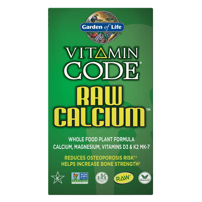 Garden of Life Vitamin Code Raw Calcium - 120 vcaps - Vitamins & Minerals at MySupplementShop by Garden of Life