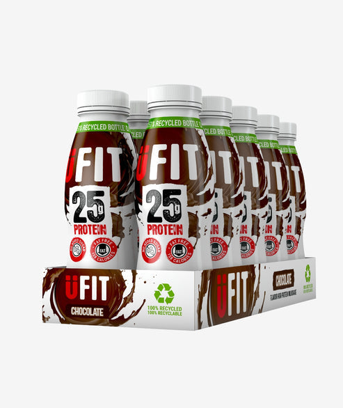 UFIT Protein RTD 10x330ml - Chocolate - Protein Drink at MySupplementShop by UFIT Protein