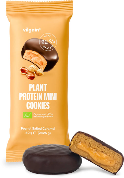 Vilgain Organic Plant Protein Mini Cookies 10x50g