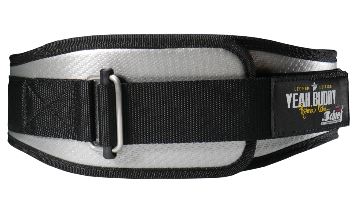 Schiek Model RCCF4006 Ronnie Coleman Legend Edition YEAH BUDDY! Carbon Fiber Weightlifting Belt -  at MySupplementShop by Schiek Sports