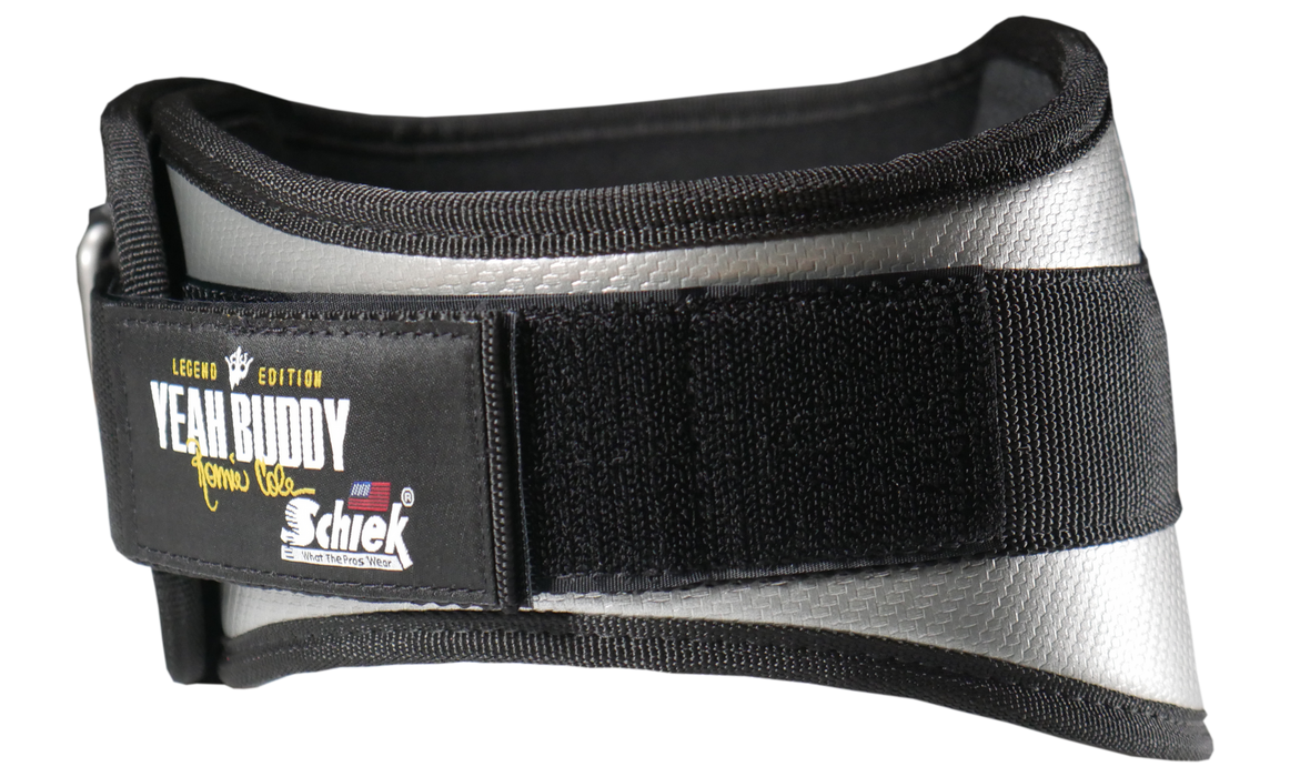 Schiek Model RCCF4006 Ronnie Coleman Legend Edition YEAH BUDDY! Carbon Fiber Weightlifting Belt -  at MySupplementShop by Schiek Sports