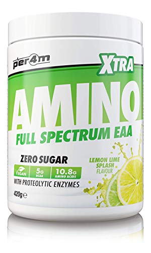 Per4m Amino Xtra 420g - Lemon Lime Splash - Amino Acids and BCAAs at MySupplementShop by PER4M Nutrition