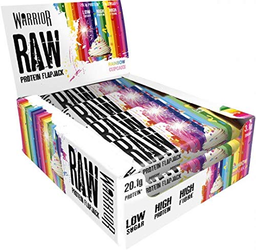 Warrior Raw Protein Flapjack 12 bars - Health Foods at MySupplementShop by Warrior Supplements