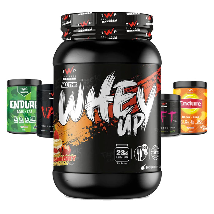 TWP All The Whey Up 900g (Strawberry Shortbread) - Whey Protein at MySupplementShop by TWP