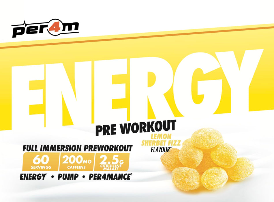 Per4m Energy Pre Workout 390g