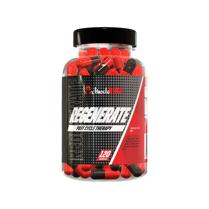 Muscle Rage Regenerate 120Caps - Testosterone Boosters at MySupplementShop by Muscle Rage