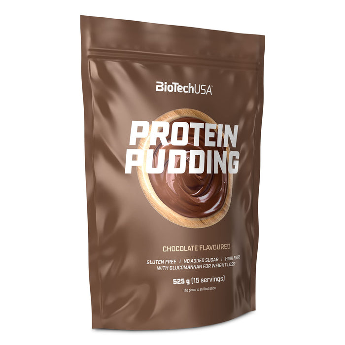 BioTechUSA Protein Pudding, Chocolate - 525g - Whey Proteins at MySupplementShop by BioTechUSA