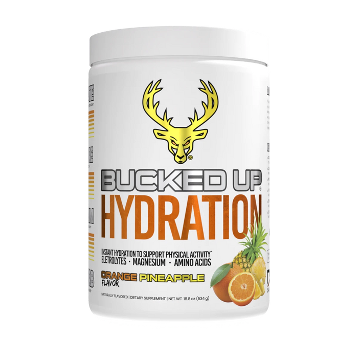 Bucked Up Hydration 534g - Orange Pineapple - Electrolyte Drink at MySupplementShop by Bucked Up