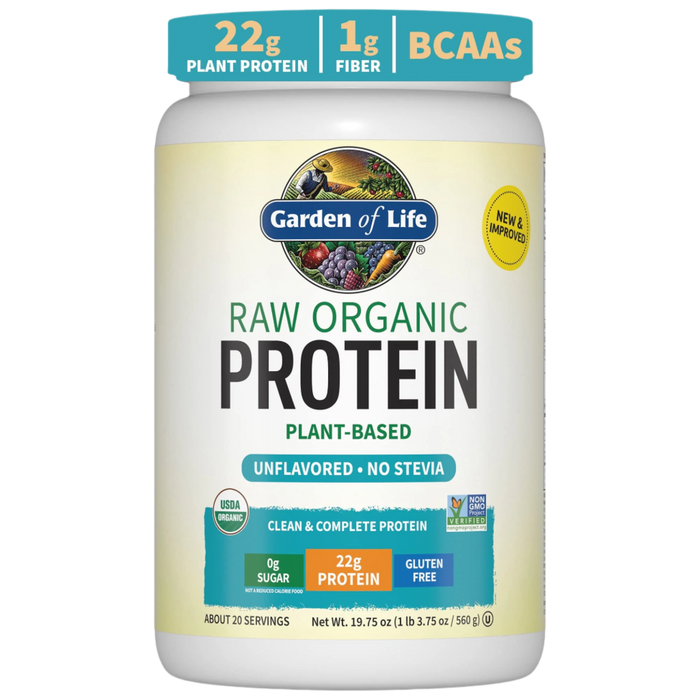 Garden of Life Raw Organic Protein, Unflavored - 560g