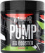 Warrior PUMP 225g 30 Servings - Strawberry Kiwi - Nitric Oxide Boosters at MySupplementShop by Warrior Supplements