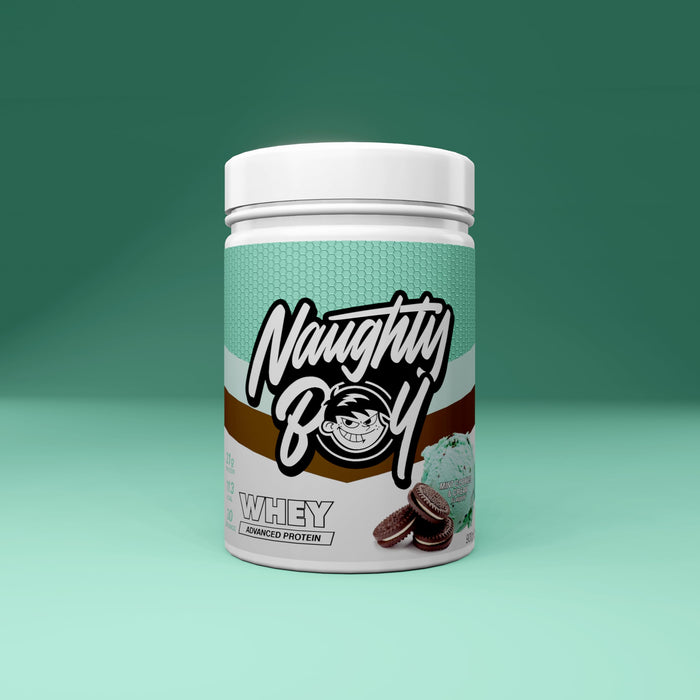 Naughty Boy Advanced Whey, Mint Cookies & Cream - 900g - Whey Proteins at MySupplementShop by Naughty Boy