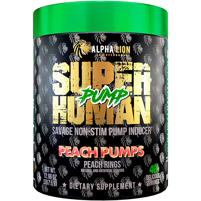 Alpha Lion SuperHuman Pump 367g Peach Pumps