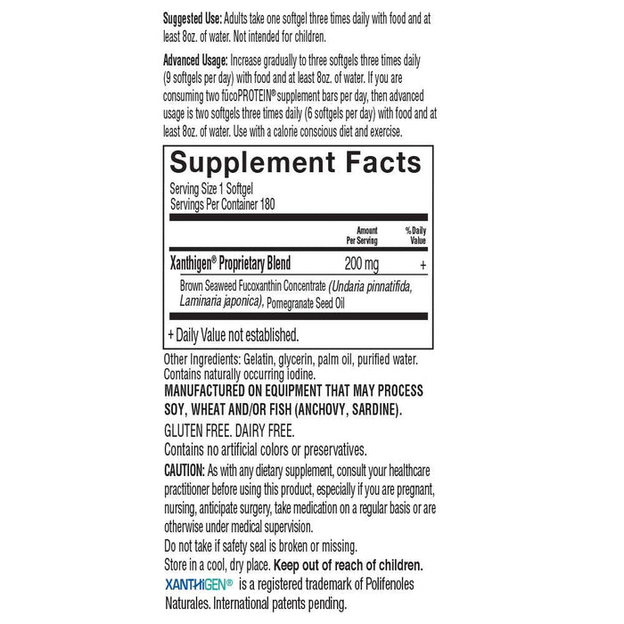 Garden of Life FucoThin - 180 softgels - Slimming and Weight Management at MySupplementShop by Garden of Life