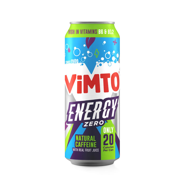 Vimto Energy ZERO 12x500ml - Energy Drinks at MySupplementShop by Vimto