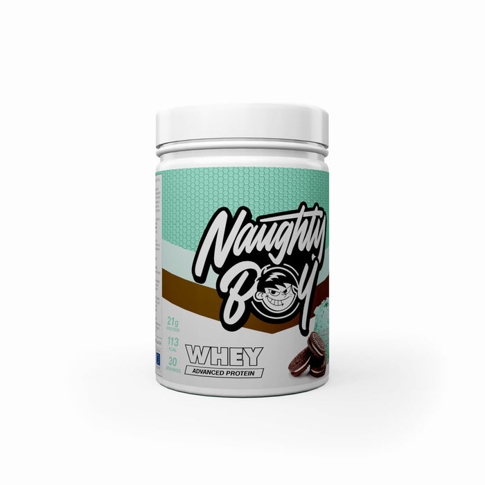 Naughty Boy Advanced Whey, Mint Cookies & Cream - 900g - Whey Proteins at MySupplementShop by Naughty Boy