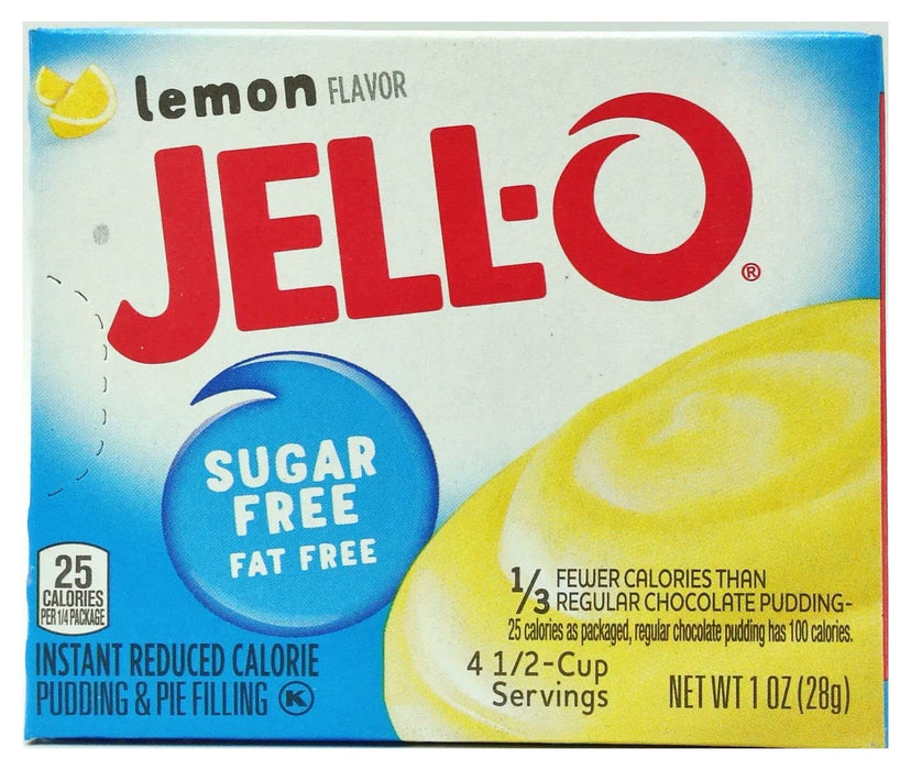 Jell-O Instant Pudding & Pie Filling Sugar Free - 28g