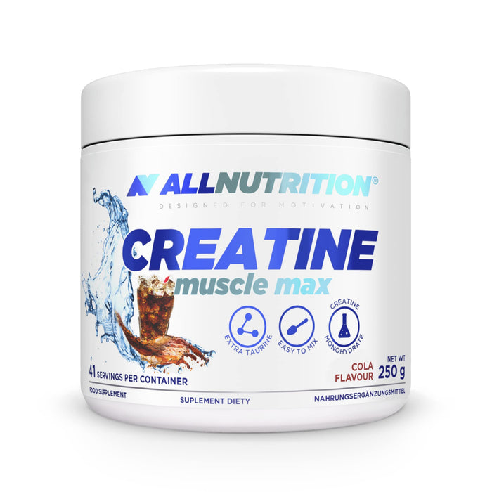 Creatine Muscle Max, Cola - 250g - Creatine Supplements at MySupplementShop by Allnutrition