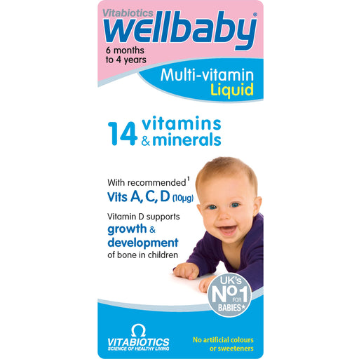 Vitabiotics Wellkid Calcium Liquid - Children at MySupplementShop by Vitabiotics