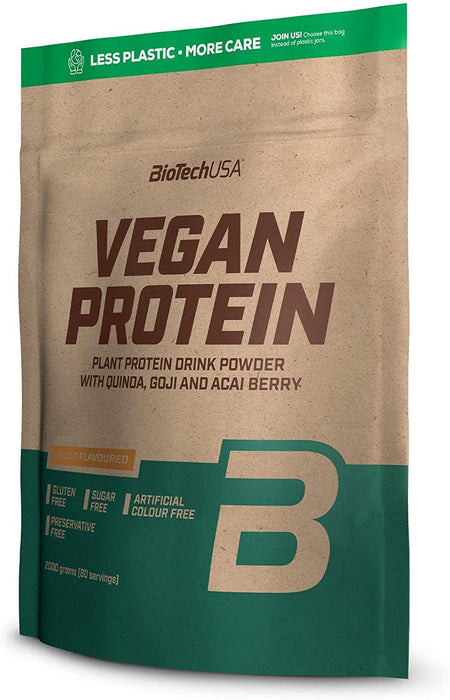 BioTechUSA Vegan Protein, Hazelnut - 2000g - Protein at MySupplementShop by BioTechUSA