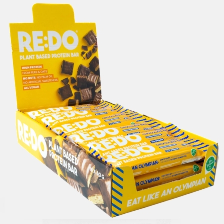 RE:DO Vegan Protein Bar 18 x 60g - Swedish chocolate ball - Sports Nutrition at MySupplementShop by RE:DO