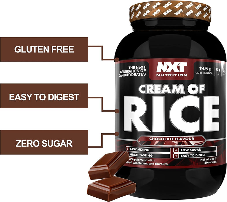 NXT Nutrition Cream of Rice - 2kg - Cream of Rice at MySupplementShop by Nxt Nutrition