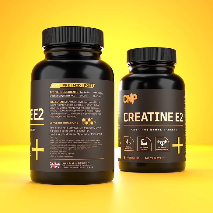 CNP Professional E2 Ethyl Ester 240 Capsules - Creatine Supplements at MySupplementShop by CNP Professional