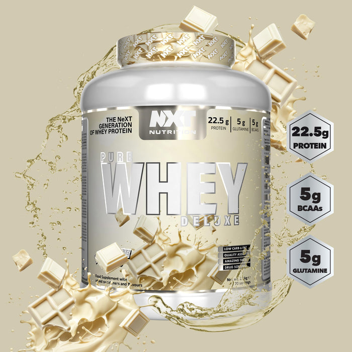 NXT Nutrition Pure Whey Deluxe 2.1kg - Whey Proteins at MySupplementShop by NXT Nutrition