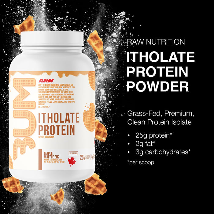 Raw Nutrition CBUM Itholate Protein 847g - Whey Proteins at MySupplementShop by Raw Nutrition