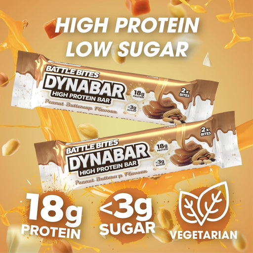 Battle Snacks DynaBar 12x60g - Protein Bar at MySupplementShop by Battle Bites