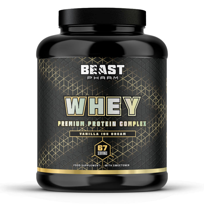 Beast Pharm Whey Protein Powder 2kg | Eddie Hall's Whey - Protein Supplement Powder at MySupplementShop by Beast Pharm