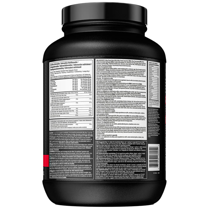 MuscleTech Nitro-Tech, Strawberry 1820g - Creatine Supplements at MySupplementShop by MuscleTech