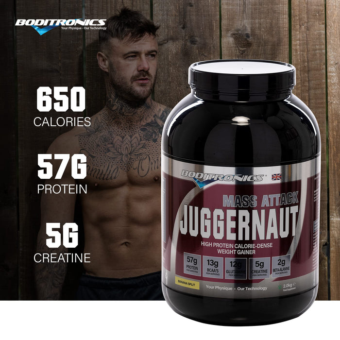 Mass Attack Juggernaut Vanilla 4kg - Sports Nutrition at MySupplementShop by Boditronics