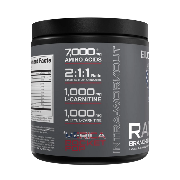 Bucked Up Racked 312g - BCAA Supplement at MySupplementShop by Bucked Up