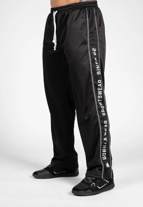 Gorilla Wear Functional Mesh Pants - Black/White - Pants at MySupplementShop by Gorilla Wear