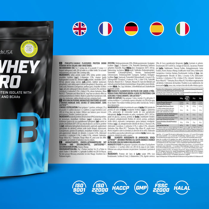 BioTechUSA Iso Whey Zero 500g