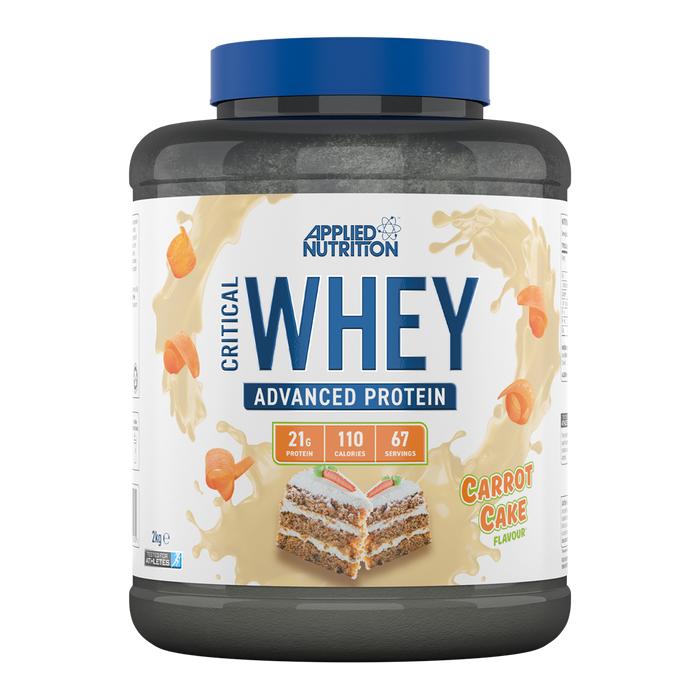 Applied Nutrition Critical Whey 2.27kg - Carrot Cake - Nutrition Drinks & Shakes at MySupplementShop by Applied Nutrition