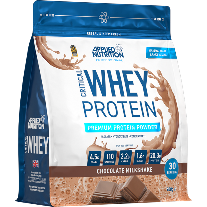 Applied Nutrition Critical Whey 900g - Whey Proteins at MySupplementShop by Applied Nutrition