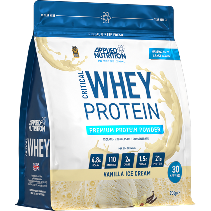 Applied Nutrition Critical Whey 900g - Whey Proteins at MySupplementShop by Applied Nutrition