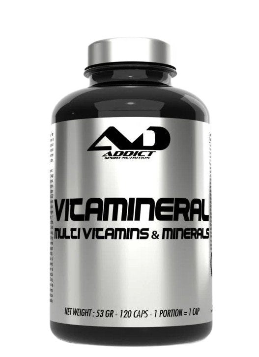 Addict Sport Nutrition Vitamineral - 120 caps