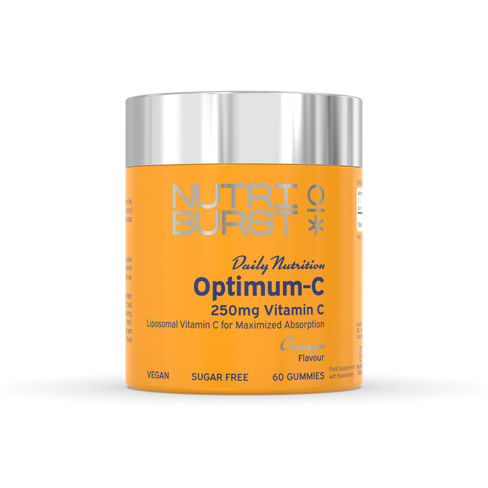 Nutriburst Optimum-C 120g Orange - Sports Nutrition at MySupplementShop by Nutriburst