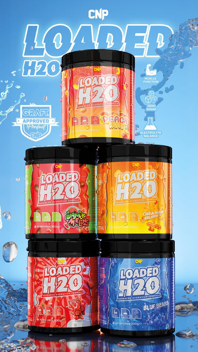 CNP Loaded H2O, Orange Burst 300g - Electrolyte Replacements at MySupplementShop by CNP