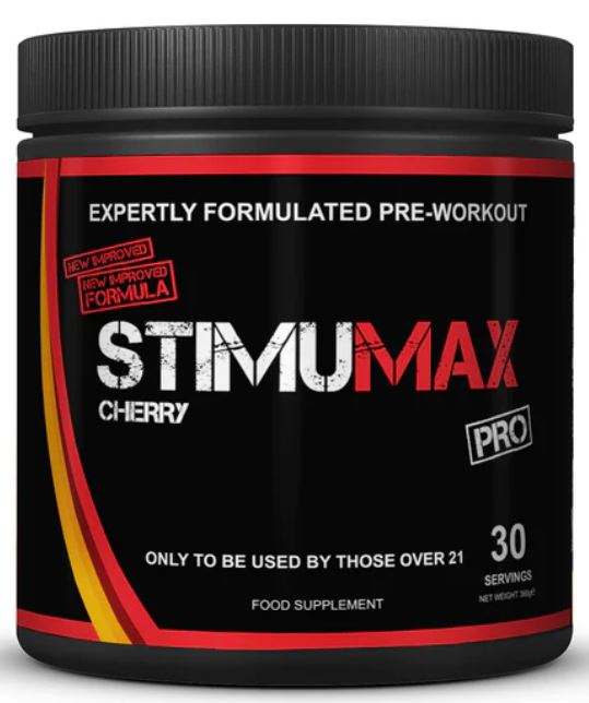 Strom Sports StimuMAX PRO V2 360g (Cherry) - Pre Workout at MySupplementShop by Strom Sports