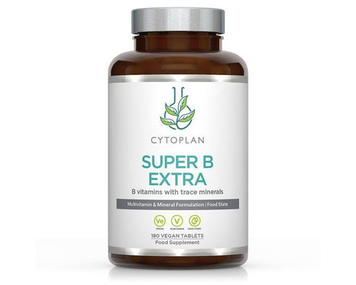 Cytoplan Super B Extra - 180 vegan tabs