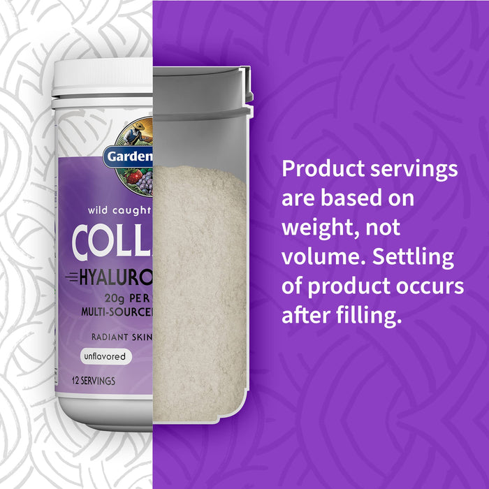 Garden of Life Wild Caught & Grass Fed Collagen with Hyaluronic Acid Powder 270g - Collagen at MySupplementShop by Garden of Life