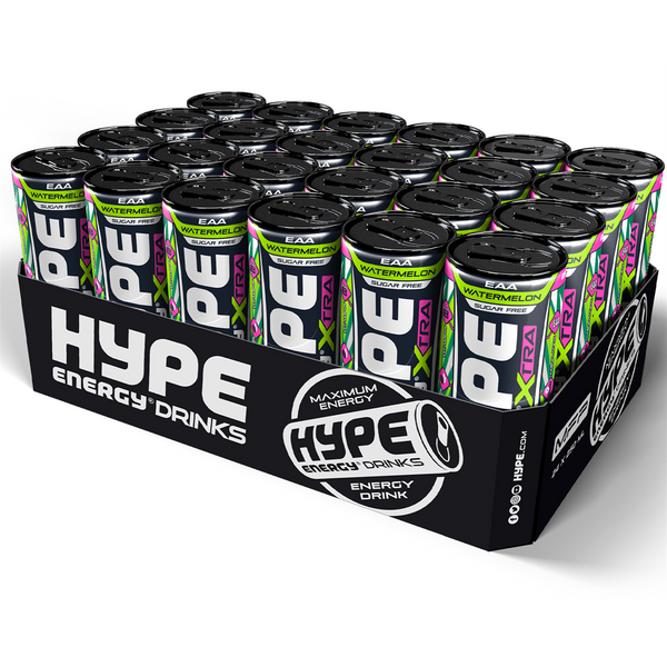 HYPE Xtra Zero EAA 24x250ml - Watermelon - Sports Drink at MySupplementShop by HYPE