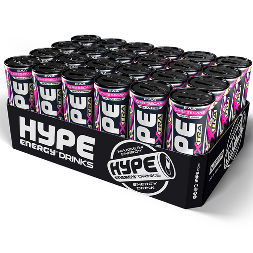 HYPE Xtra Zero EAA 24x250ml - Cheesecake - Sports Drink at MySupplementShop by HYPE