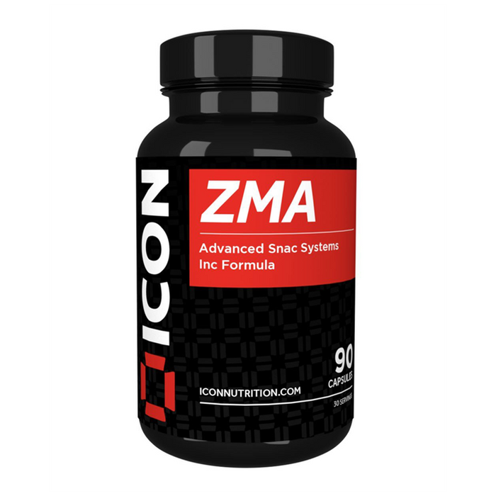 ICON Nutrition ZMA 90 Caps - Sports Nutrition at MySupplementShop by ICON Nutrition