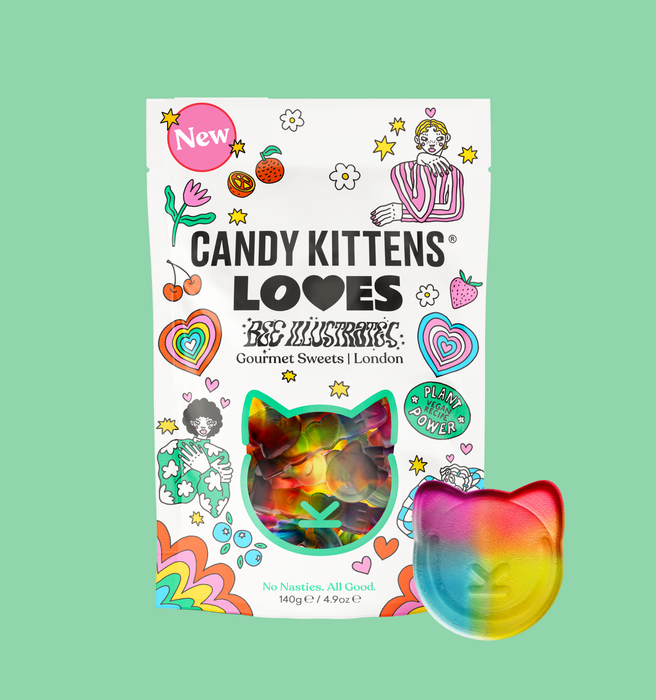 Candy Kittens Vegan Sweets 10x140g - Loves - Candy at MySupplementShop by Candy Kittens