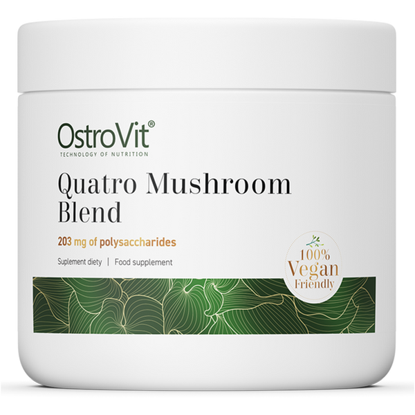 OstroVit Quatro Mushroom Blend VEGE 100g - Sports Supplements at MySupplementShop by Ostrovit